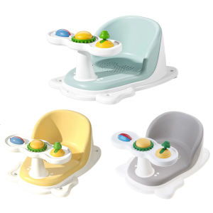 Bathtub Seats for Baby 6 Months & Up Provides Backrest Support Infant Bathtub Seats for Sit-Up Bathing Easy to Remove