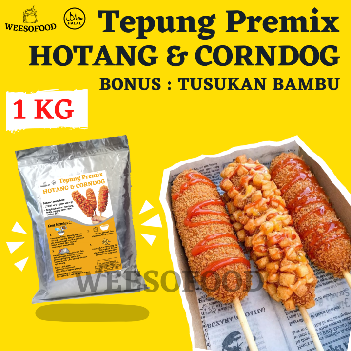 Tepung Instan Hotang Corndog Tepung Instan Untuk Makanan Instan