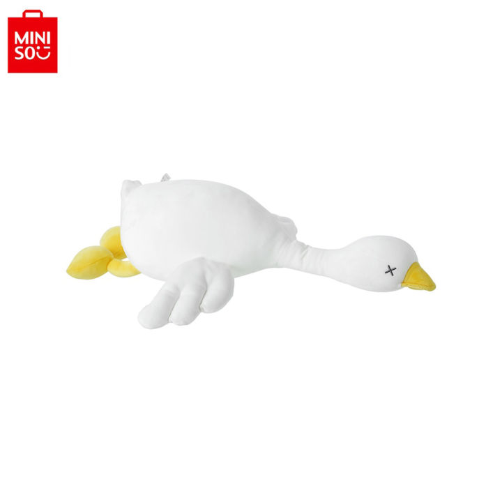 MINISO White Goose Series Lying Plush Toy Assorted Models