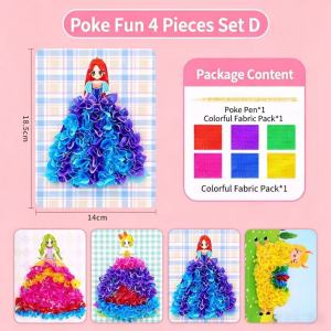 Magnetic Quiet Book Dress Up Toy Kids Pretend Play Playset Creative Dress Up Paper Dolls Princess