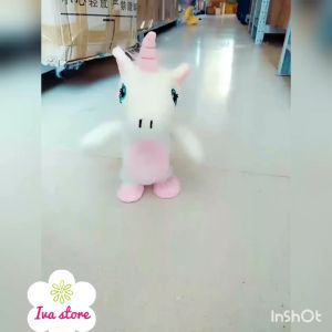 Mainan bayi boneka talking unicorn merekam suara free bungkus kado