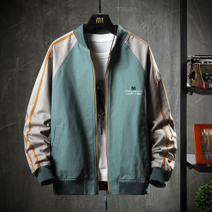 Fuguiniao/FGN Mens Jacket Coat Men Brand Slim Fit Stand Male Fashion Windbreaker Coat