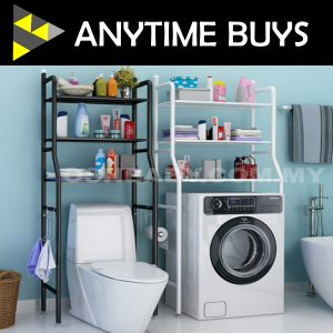 3 Tier Bathroom Organizer Rack White Black Stainless Steel Toilet Rack Shelves