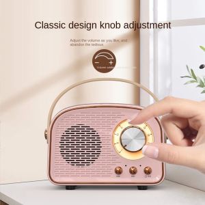 2024 New R Bluetooth-Compatible Speaker Classical Travel Wireless Portable  Speakers Decoratio