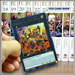 [YCDcardgame] Thẻ Bài Yugioh Chính Hãng Number 54: Lion Heart – Silver Ultra Rare