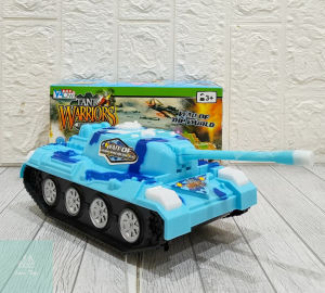 Mainan Anak Mobil Tank Warrior Militer Battery Light & Sound LED BP33