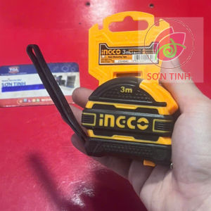 Thước cuộn kéo nền vàng cao cấp INGCO 3m 5m 8m HSMT08316 HSMT08519 HSMT08825 -Hệ đo mét và inch