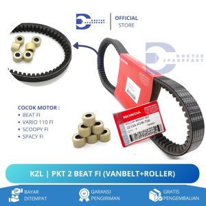 KZL PKT 2 HEMAT MURAH VANBELT + ROLLER BEAT FI / VARIO 110 FI / SPACY SCOOPY FI / PANBEL / KIRIAN