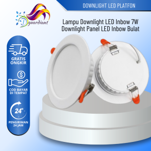 Lampu Langit Type Downlight 7 Watt 3 Warna / LAMPU PANEL LED LAMPU PLAFON