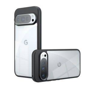 Phone Case For Google Pixel 9a/ 9 / 9 Pro / 9 Pro XL Luxury Armor Matte Clear Cover Acrylic Thin Shockproof Bumper Funda