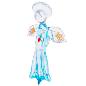 Crystals Angeled Images Collectibles Handmade Glass Angeled Sculpture Cute Home Room Decoration Ornaments Glass Press Paper