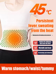 【Derong Mugwort Heating/Uterus Warming And Abdominal Protection】Waist Support Belt For Women During Menstruation Warm And Cold-Proof Adjustable Velcro For Heat Therapy