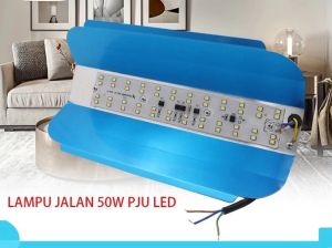 LAMPU JALAN 50W PJU LED SUNLAMP SOROT OUTDOOR PENERANGAN STREET LIGHT BESI
