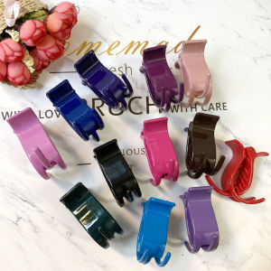 Loại 1 Kẹp tóc gấp tóc 3 răng 5 răng màu bóng DBT29