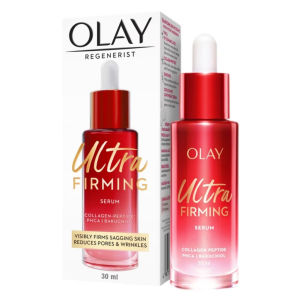 Tinh Chất OLAY Ultra Firming 30ml - Hỗ Trợ Nuôi Dưỡng Da Mềm Mịn - Hỗ trợ chăm sóc làn da thiếu độ ẩm  Giúp da duy trì cảm giác mịn màng  Hỗ trợ các bước dưỡng da tiếp theo  Mang lại cảm giác nhẹ mặt khi sử dụng