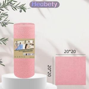 Heabety 1 cuộn 20 chiếc khăn lau sợi nhỏ Khăn lau không xơ có thể tái sử dụng cho nhà bếp khăn bếp siêu thấm khô nhanh