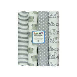 Bedong Bayi 4pcs Selimut Bayi Baby BC-206 Bedong Bayi 1 Set Lengkap Bedong Bayi Jumbo Laki Laki Perempuan Baru Lahir Tebal Bedong Bayi Motif Isi 4pcs Murah Karakter Kain Bedong Bayi