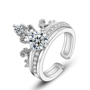 [HCM] Nhẫn nữ thời trang vương miện ghép stye hàn xinh xắn N51-S925