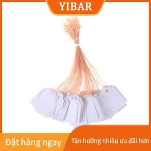 YIBAR huilun Chijiudianzi 100 Cái Đồ Trang Sức May Mặc Hàng Hóa Làm Vườn Nhãn Hiệu Giá Thẻ 3.5x2.5Cm