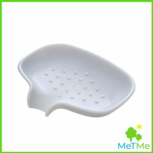 MetMe ที่วางฟองน้ํา วางสบู่ วัสดุซิลิโคน ที่วางของในห้องน้ํา soap dish