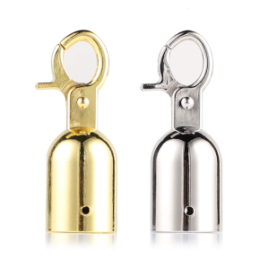 2pcs Portable Sturdy Rope End Caps With Hook Easy Installion Designs for Outdoor Daily Use On Hemps and Cords Rope