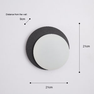 Modern Wall Lamp Nordic LED Wall Light Glass Wall Sconces Minimalism Indoor Lighting Home Decor For Living Room Bedroom Bedside