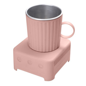 Portable Fast Cooling and Heating Cup 2-In-1 Electric Coaster Coffee Milk Warmer Cooler Beverage Tea Mug Mat Cold Drink Machine