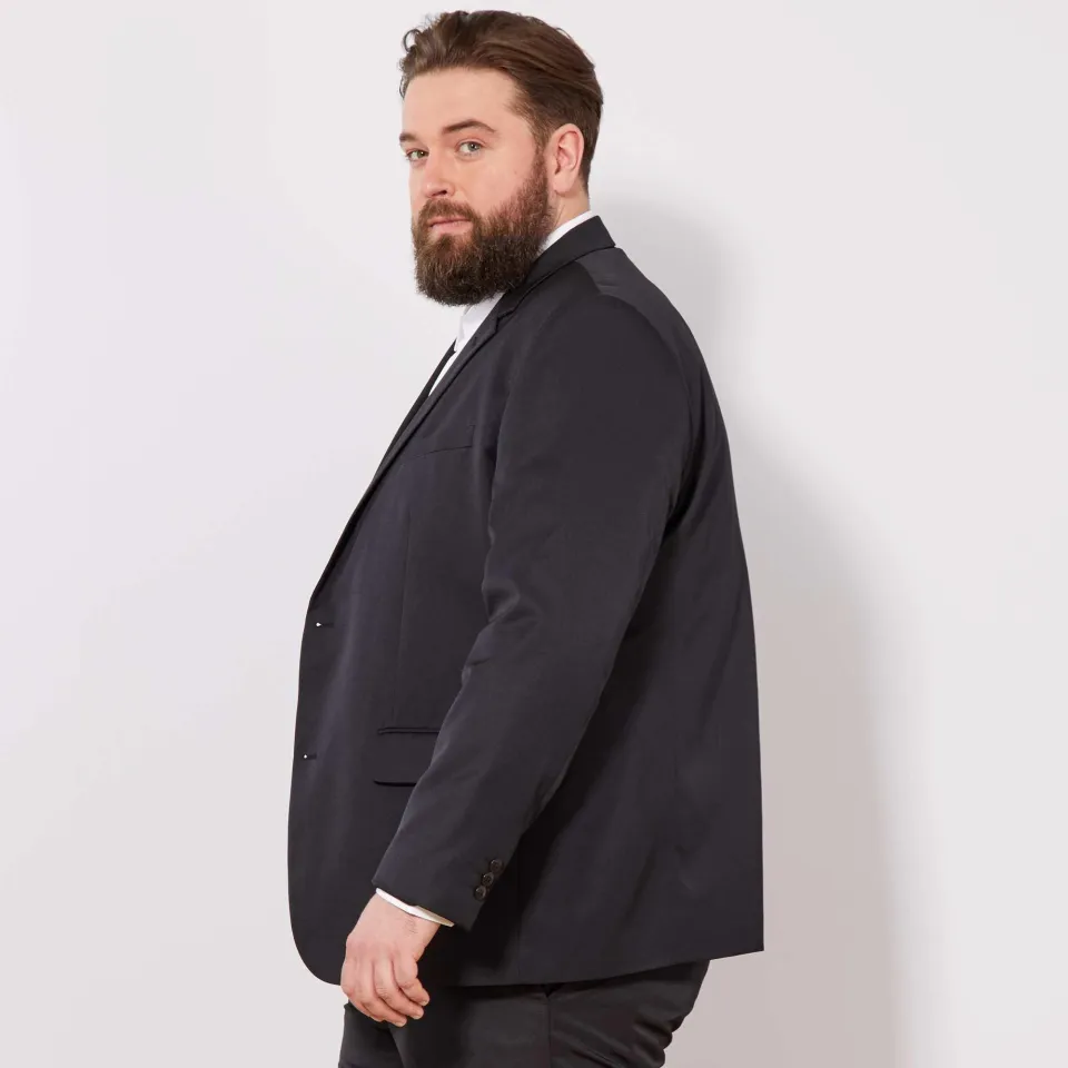 Plus size mens clearance blazer