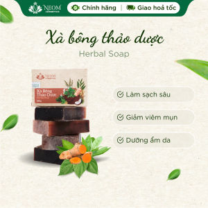 Xà Bông Thảo Dược Herbal Soap làm sạch thư giãn ngừa mụn
