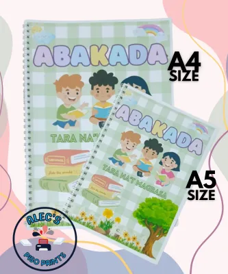 Magbasa At Matuto With PVC Cover Abakada Pagpapantig Kambal Kambal Katinig Pagsasanay sa Pagbasa