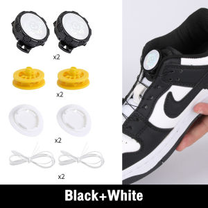 AUK No Tie Shoelaces Strong Lock Shoelaces for Sneakers Lazy Shoe Laces