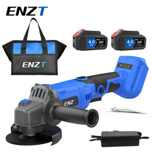 ENZT 100/125mm Brushless Cordless Angle Grinder Bulgarian DIY Power Tools Electric Polishing Grinding Machine With Makita