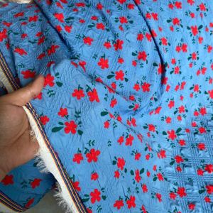 Vải Lụa Xốp Hoa Nhí Khổ 1m38 - Chất Mềm Mại Mỏng Vừa Rũ Không Co Giãn - May Áo Kiểu Bộ