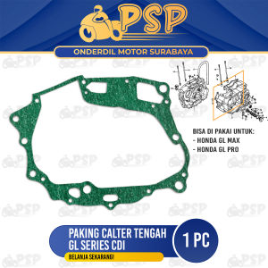 Paking Calter Tengah GL Pro CDI - Gasket Packing Peking Crankcase Perpak Kalter Bak Blok Block Mesin