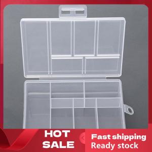 🚚【Local Express Delivery】🚚 Portable Transparent 6 Grids Storage Boxes For Buttons Beads Containers Case