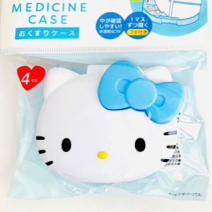 กล่องยาคิตตี้ กล่องยามายเมโลดี้ กล่องแบ่งยา Sanrio  ใส่วิตามิน อาหารเสริม ขนาดเล็ก พกพาง่าย สุขภาพ