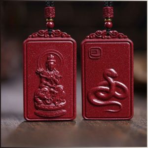 Pendant Necklace Pursuing Happiness Pendant Jewelry Buddha of the Buddha Luck and Protection Portable