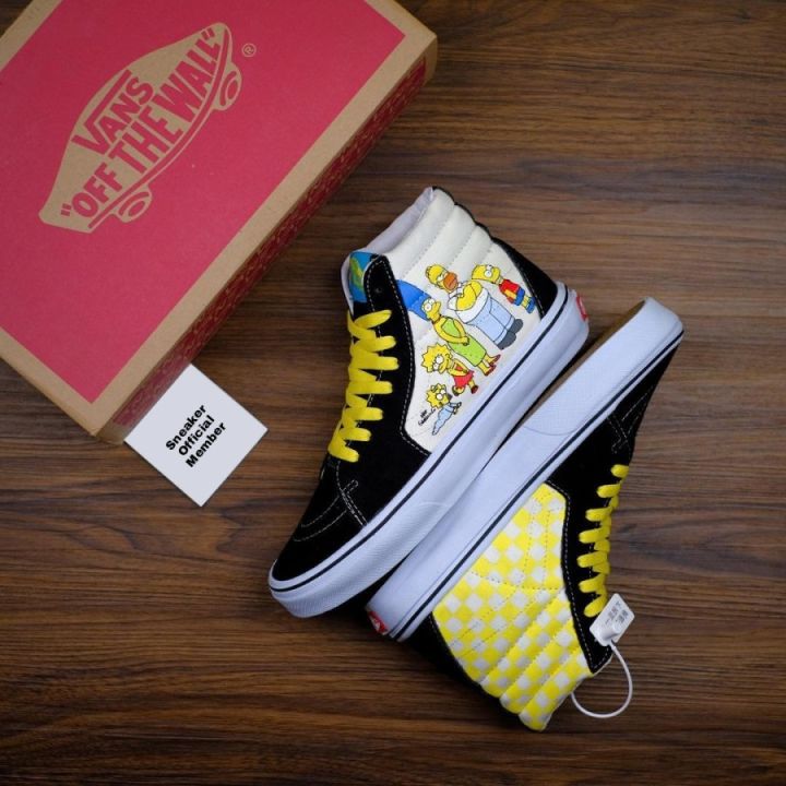 Vans Shoes Simpson Vans High Tops Men's Shoes Vans Sk8-Hi (The