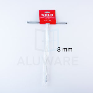 ประแจตัวที SOLO แท้! No. 2550 โซโล ด้ามบ๊อก ทรงยาว ประแจ ประแจ ตัวที ตัวT หกเหลี่ยม ประแจตัวT คลายน็อต ประแจหัวบล็อค T ที่ขัน Wrench Long Socket Type ALUWARE AW209