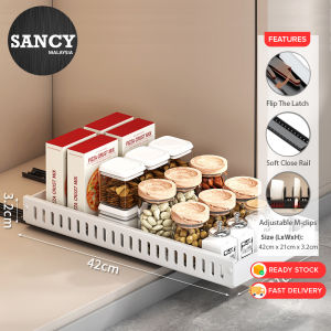 SANCY Adjustable Expandable Kitchen Oraganizer Pot Pan Lid Rack Holder Storage Shelf Of Dishware Rak Periuk Laras - Fulfilled by SANCY