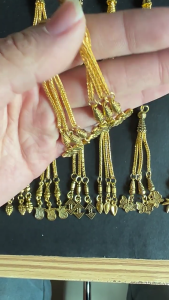 Sturdy Alloy Beads Tassels Accessory For Creative DIY And Home Decors Projects With A Touch Of Retro Charm