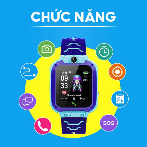 Đồng Hồ Định Vị Trẻ Em Đồng Hồ Đeo Theo Dõi Sức Khỏe Đảm Bảo An Toàn Cho Bé.