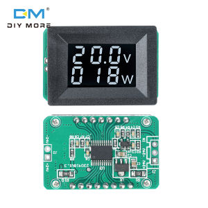 Diymore DC 10-30V Mini LCD Kỹ Thuật Số Điện Áp Và Power Meter Micro Điện Áp Và Power Meter Cho Cung Cấp Điện 100W/200W/300W/400W