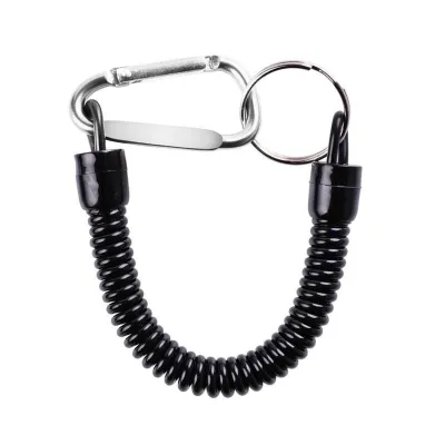 S-Shaped Small Zinc Alloy Carabiner Clip | Double Snap Hook Keychain | Zipper Lock for Bags Outdoor
