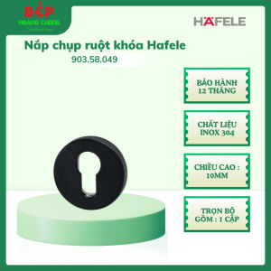 Hafele Nắp Che Ruột Khóa 903.58.049 - Bảo hành 12 tháng Chất liệu inox 304 cao cấp bền chắc chống ăn mòn - CHB