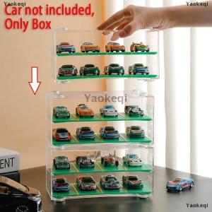 [COD] Yaokeqi Cars Diecast Storage Acrylic Dustproof Box 1:64 For Hot Wheels Transparent Display Box Car Model Toy Cabinet Rack
