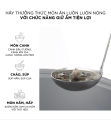 Nồi cơm điện Cuckoo 1.8L CR-1005 lòng nồi chống dính, 1 nút ấn dễ dàng điều khiển - Bảo hành 2 năm - Hàng chính hãng Cuckoo Vina. 