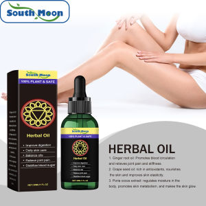 South Moon Massage Oil Relieve Muscle Soreness Pain Firming Skin Massage Essential Oil Stress Relief Massage Oil Lavender Help To Sleep Promotes Skin Metabolism Makes The Skin Glow Oil (30ml)