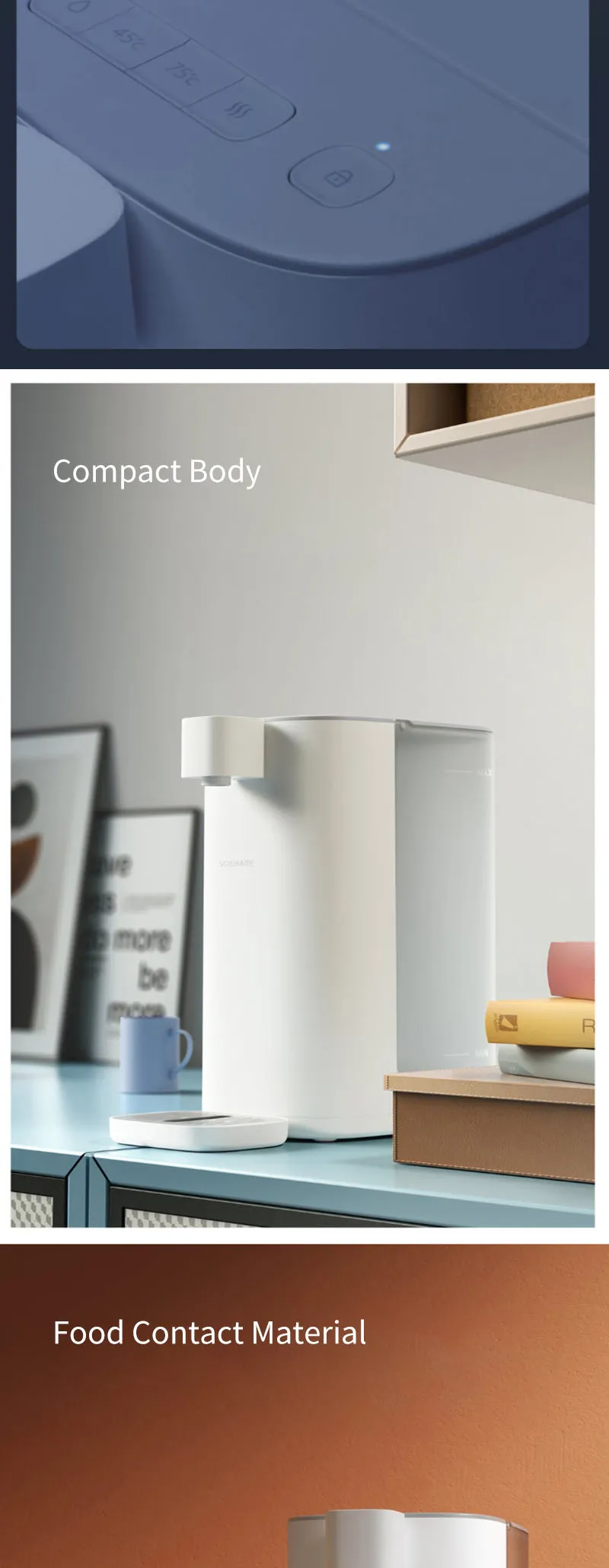 Gadgetoo Xiaomi Mijia Scishare Instant Heating Water Dispenser 3.0L S2301
