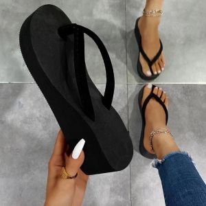 [Free Shipping] Plus-Size 2026 Summer WomenS Flip-Flops Beach Sandals Thick-Soled Casual Wedge Sandals For Vacation